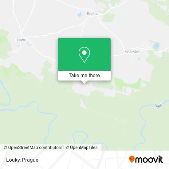 Карта Louky