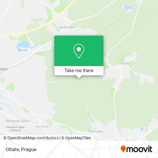 Карта Oltáře