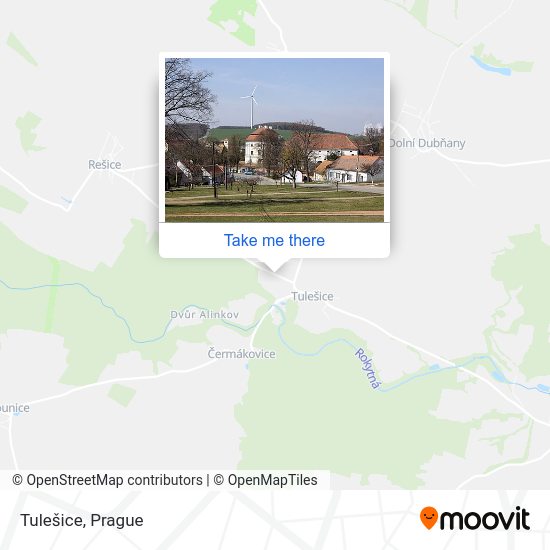 Карта Tulešice