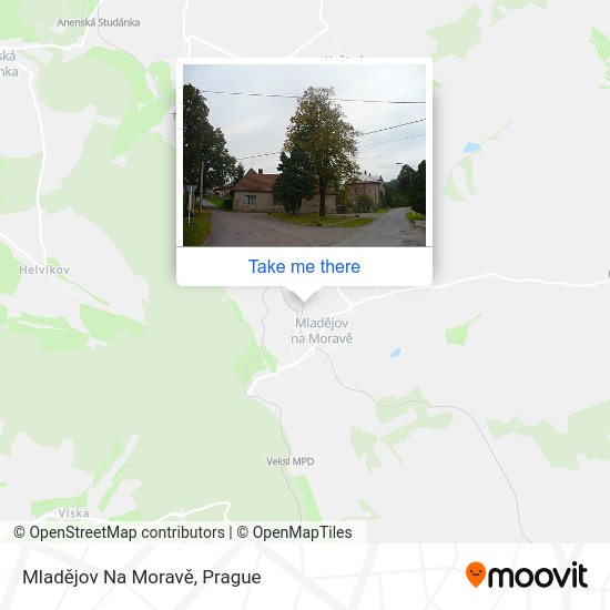 Mladějov Na Moravě map