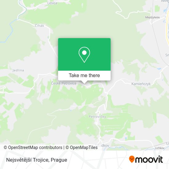 Nejsvětější Trojice map