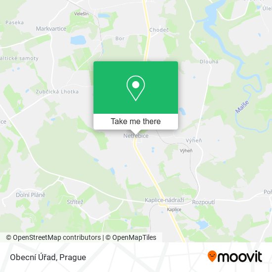 Obecní Úřad map