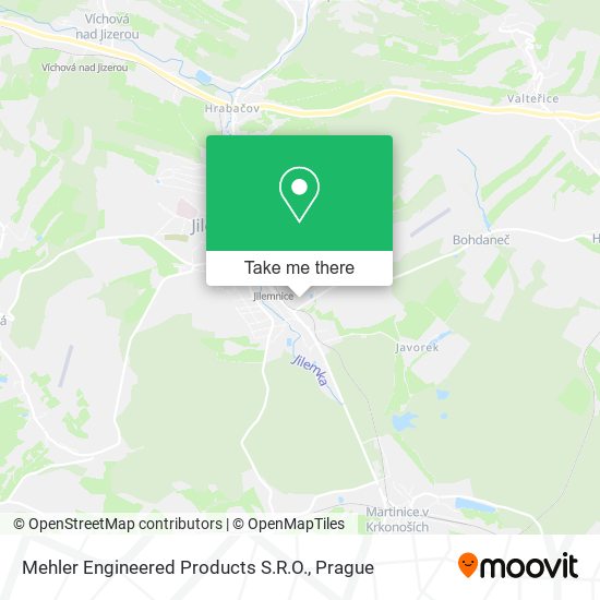 Mehler Engineered Products S.R.O. map