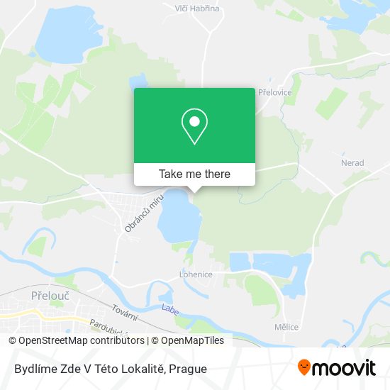 Bydlíme Zde V Této Lokalitě map