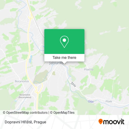 Dopravní Hřiště map