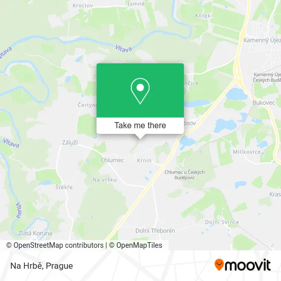 Карта Na Hrbě