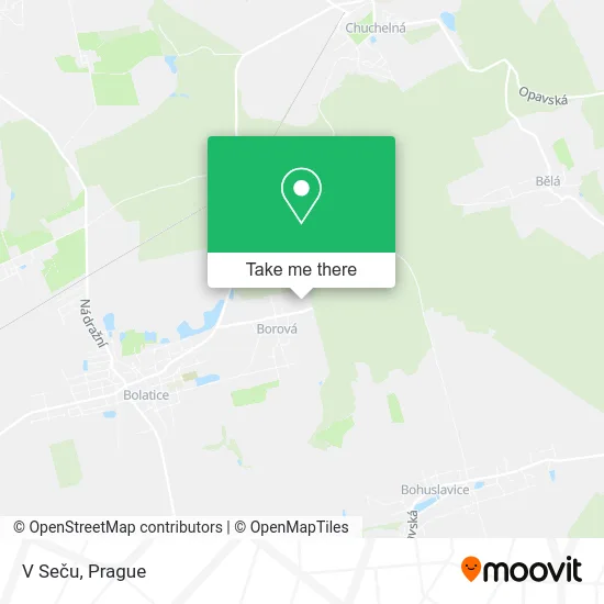 Карта V Seču