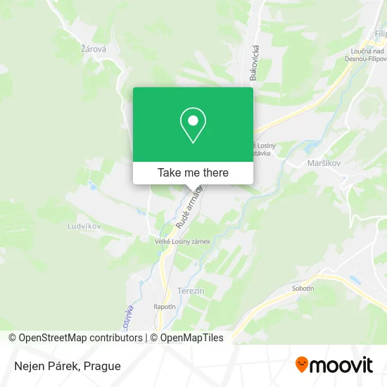 Карта Nejen Párek
