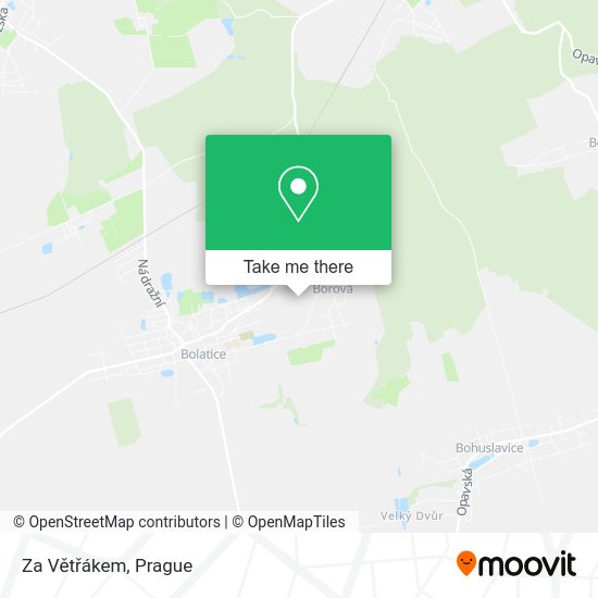 Za Větřákem map