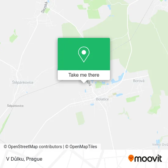 Карта V Důlku