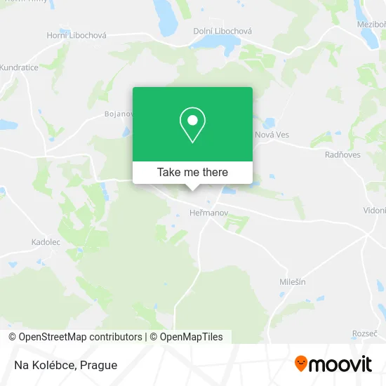 Карта Na Kolébce
