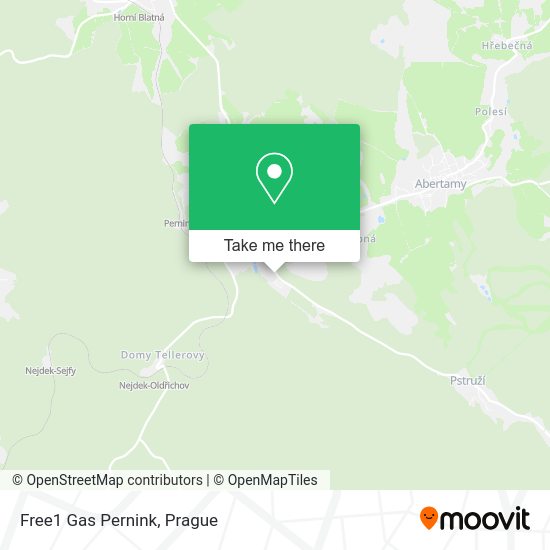 Карта Free1 Gas Pernink