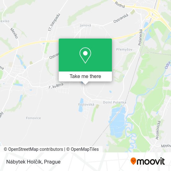 Nábytek Holčík map