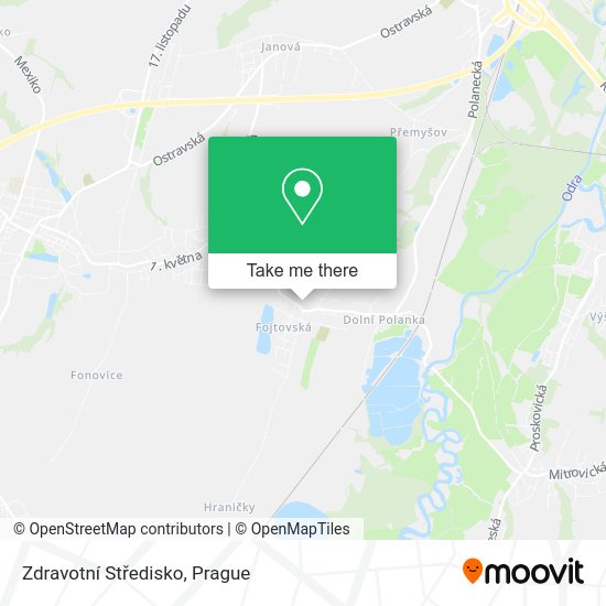 Zdravotní Středisko map