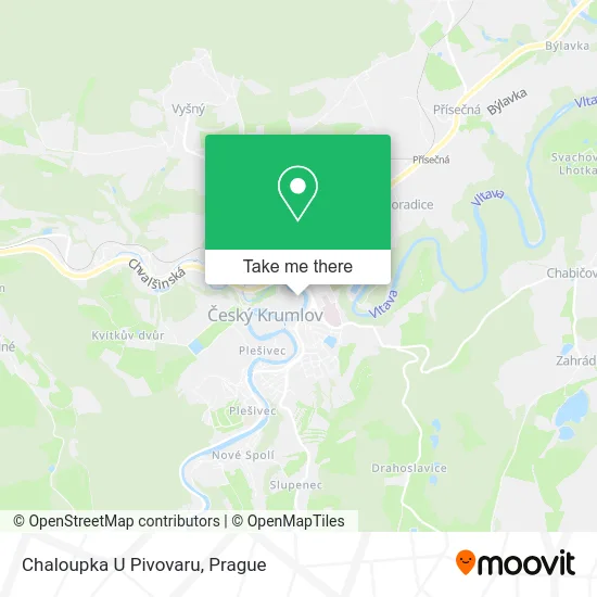 Карта Chaloupka U Pivovaru