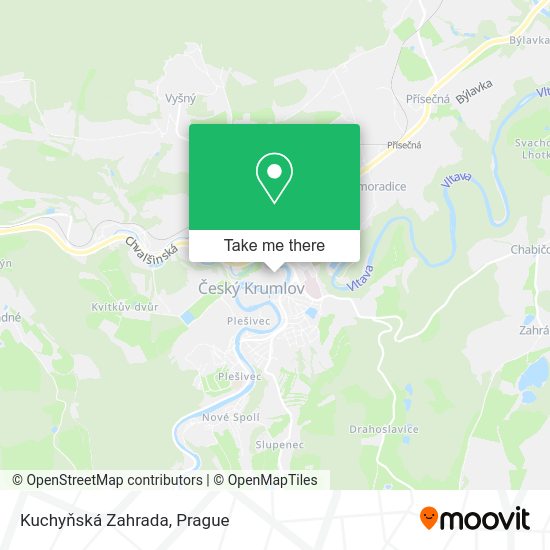 Kuchyňská Zahrada map