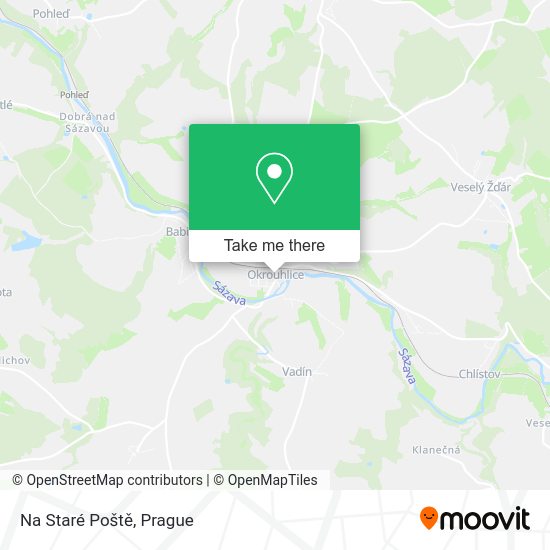 Na Staré Poště map