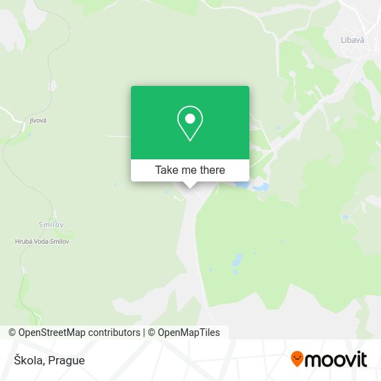 Карта Škola