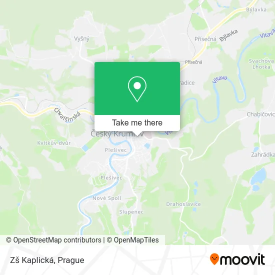 Карта Zš Kaplická