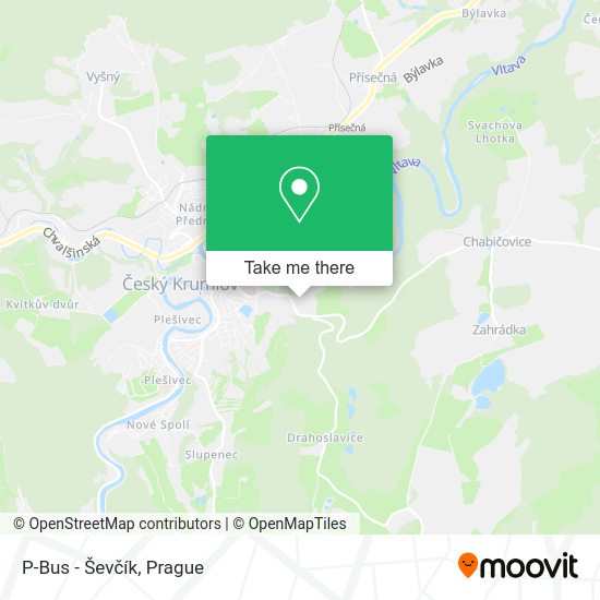 P-Bus - Ševčík map