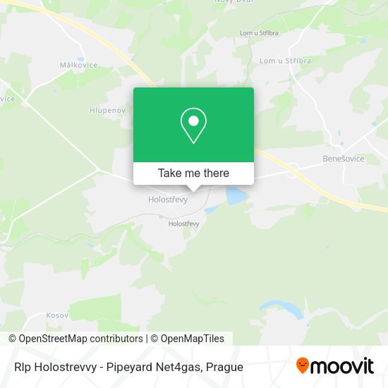 Карта Rlp Holostrevvy - Pipeyard Net4gas