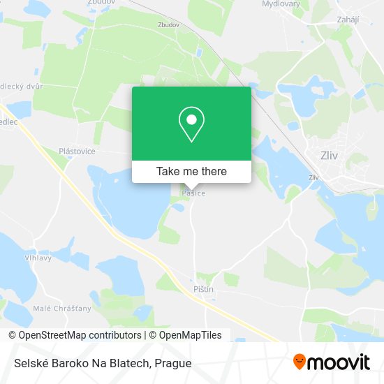 Selské Baroko Na Blatech map