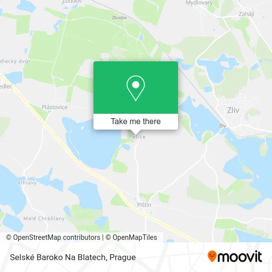 Карта Selské Baroko Na Blatech