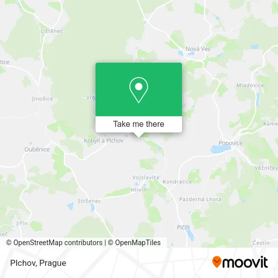 Карта Plchov