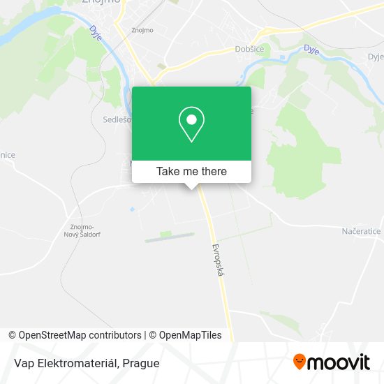 Vap Elektromateriál map