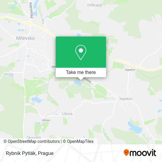 Rybník Pytlák map