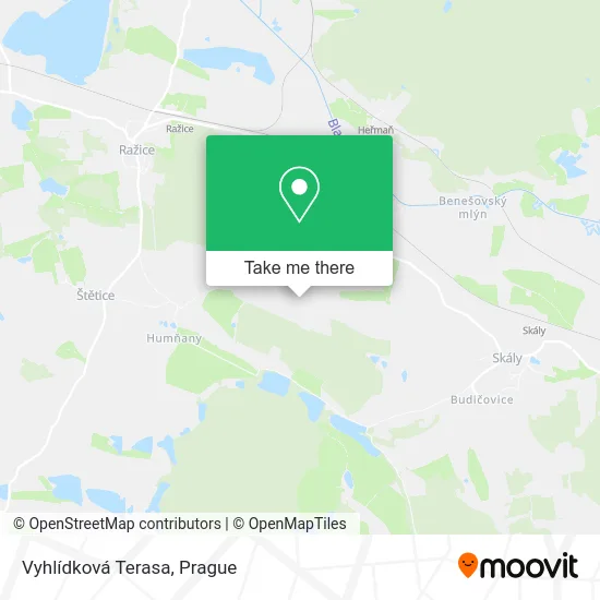 Карта Vyhlídková Terasa