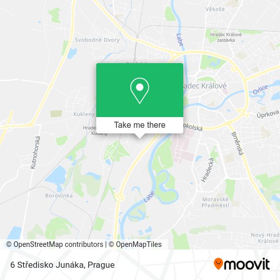 6 Středisko Junáka map