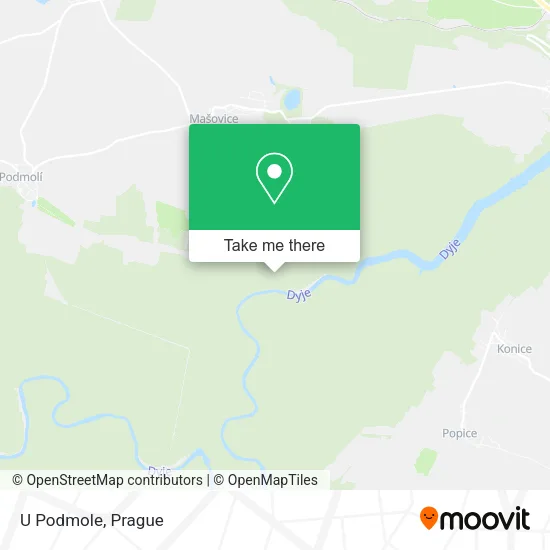 Карта U Podmole