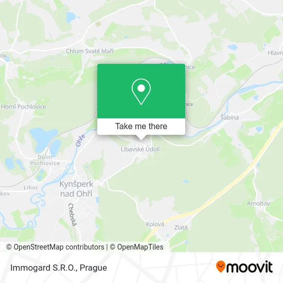 Карта Immogard S.R.O.