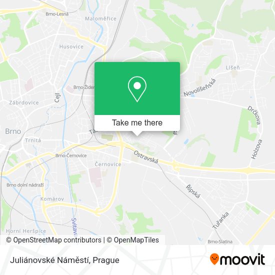 Juliánovské Náměstí map