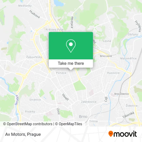 Карта Av Motors