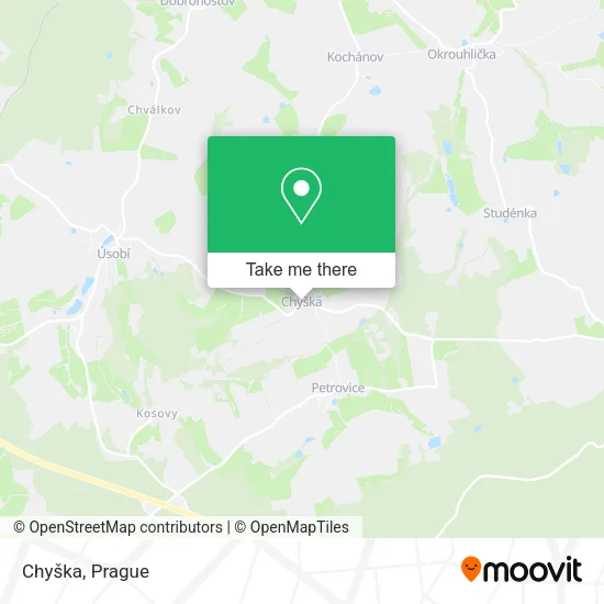 Карта Chyška