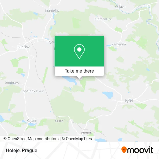 Карта Holeje