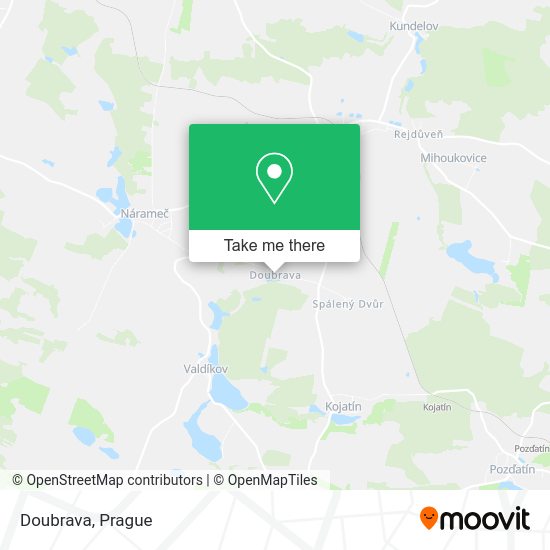 Карта Doubrava