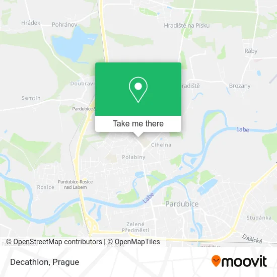 Карта Decathlon