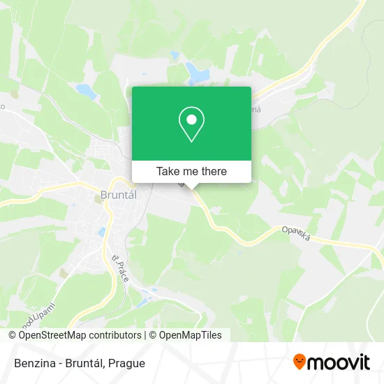 Карта Benzina - Bruntál