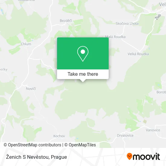 Ženich S Nevěstou map