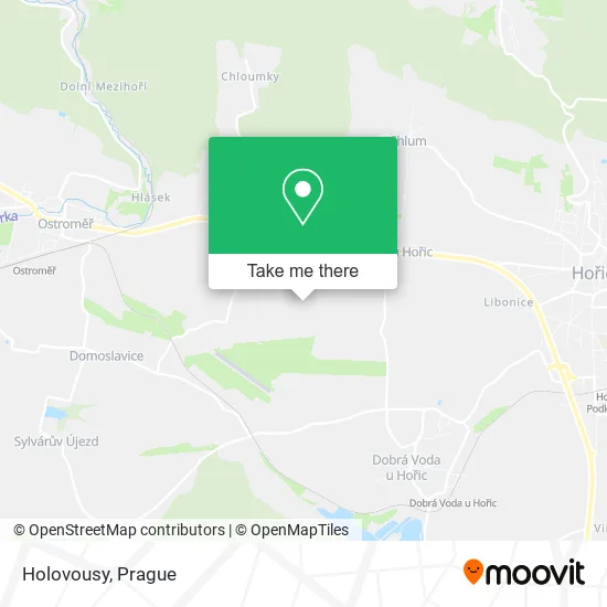 Карта Holovousy
