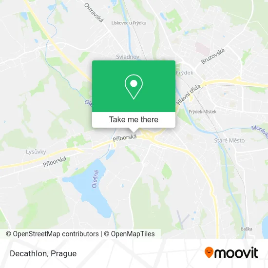 Карта Decathlon