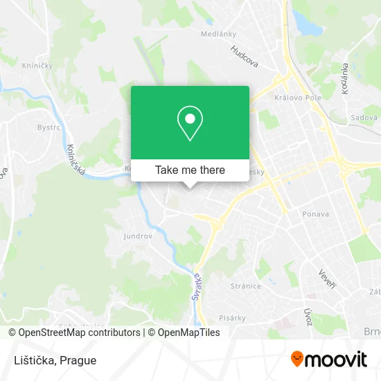 Карта Lištička