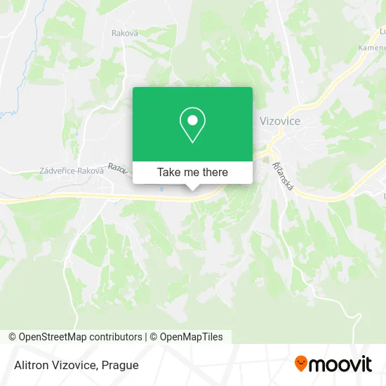 Карта Alitron Vizovice