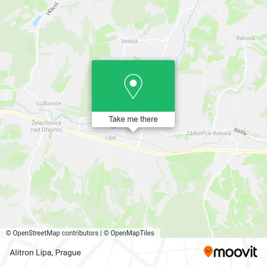Карта Alitron Lípa