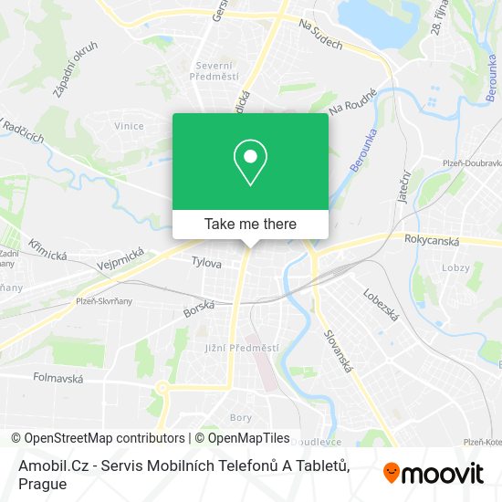 Amobil.Cz - Servis Mobilních Telefonů A Tabletů map