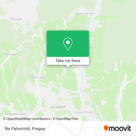 Карта Na Pahorcích