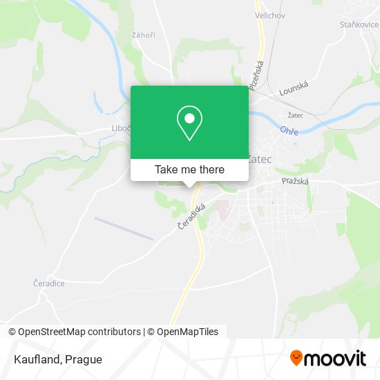 Kaufland map